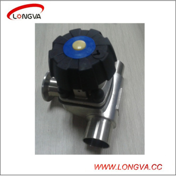 Sanitary Stainless Steel Three Way Diaphragm Valve